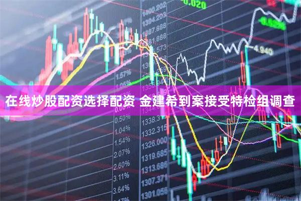 在线炒股配资选择配资 金建希到案接受特检组调查